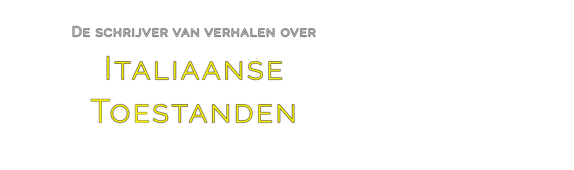 Humoristische emigratieverhalen Italie